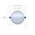 htmesh6"roundlowprofilerecesseddownlight