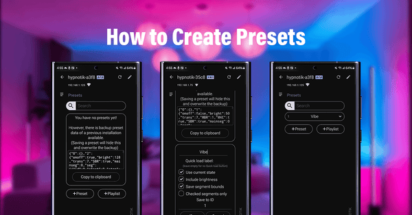 Hypnotik FX - How to Create Presets
