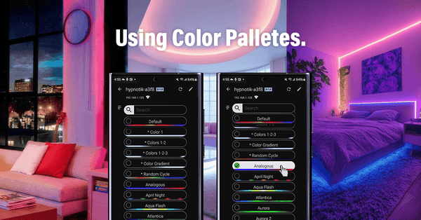 Hypnotik FX - Using Color Palletes.
