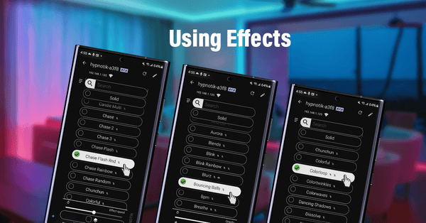Hypnotik FX - Using Effects