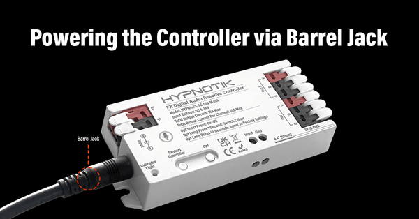 Powering the Controller via Barrel Jack