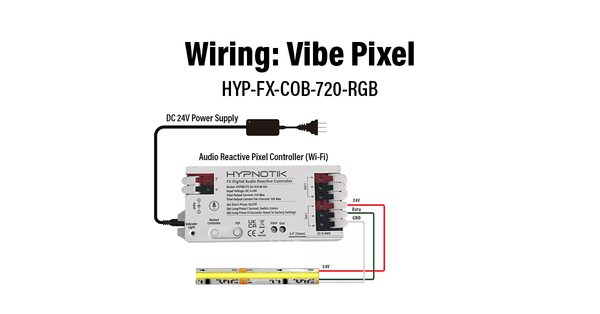 Wiring: Vibe Pixel COB 720LPM RGB