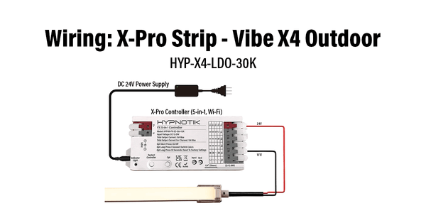 Wiring: Vibe X4 Deco 3000K