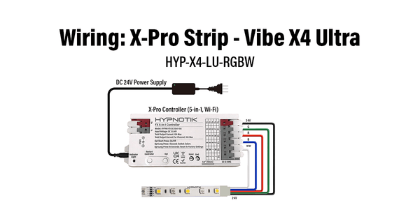 Wiring: Vibe X4 Ultra RGB + 3000K