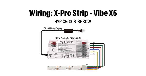 Wiring: Vibe X5 RGB + Tunable Zero-Dot